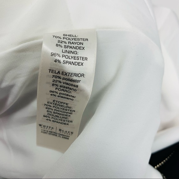 NEW WHBM Diagonal Colorblock Sheath Dress - Picture 10 of 11